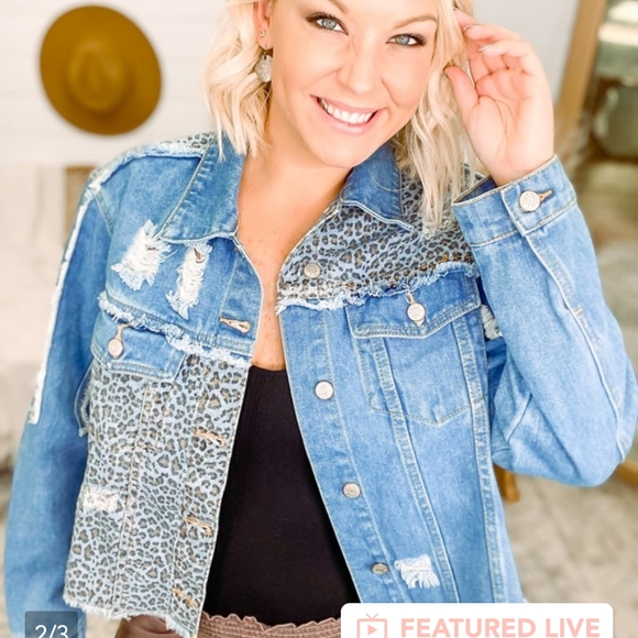 White birch denim jacket - Picture 2 of 3